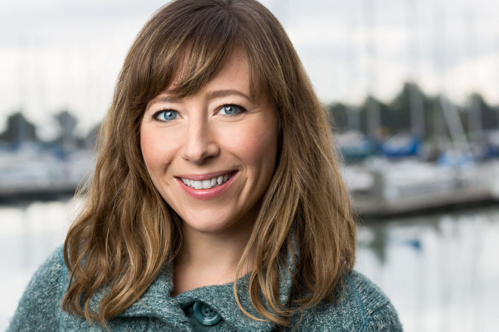 Smiling woman in Company Headshot at Marina location