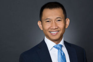 Smiling man with necktie